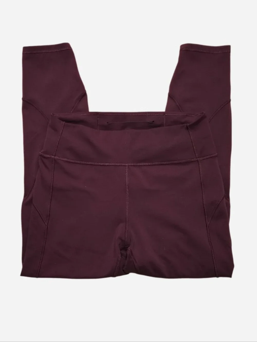 Lululemon In Movement 7/8 Tight - Garnet Women's 10 Yoga Activewear Athletic